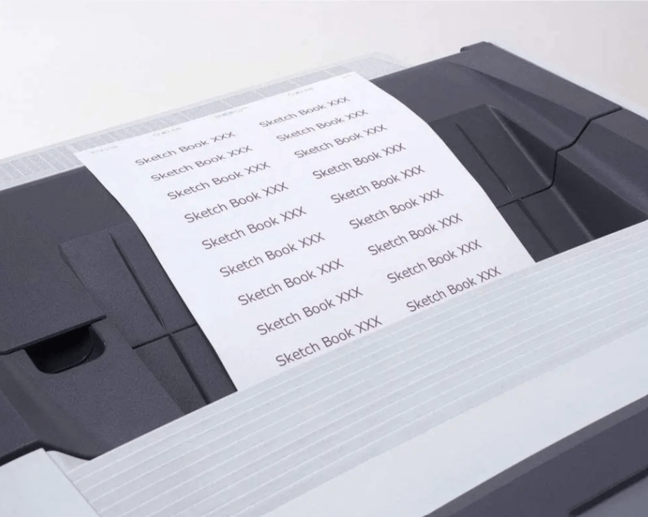 Full Sticker Label A4 Sheets for FBA Shipment- Sticker Paper for Inkjet and Laser Printers (100 Sheets).