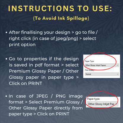 Stickezzy 12x18 inch Vinyl Sticker Paper for Inkjet printing - 100 sheet