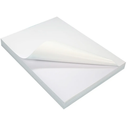 Stickezzy 12x18 inch Vinyl Sticker Paper for Inkjet printing - 100 sheet